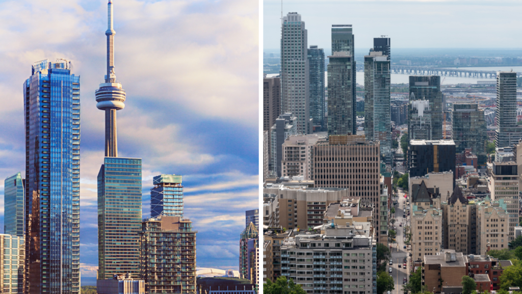 Toronto vs Montréal: Deux villes emblématiques du Canada en comparaison